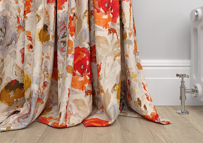 Harper, Burnt Orange - Made to Measure Curtains - Image 6